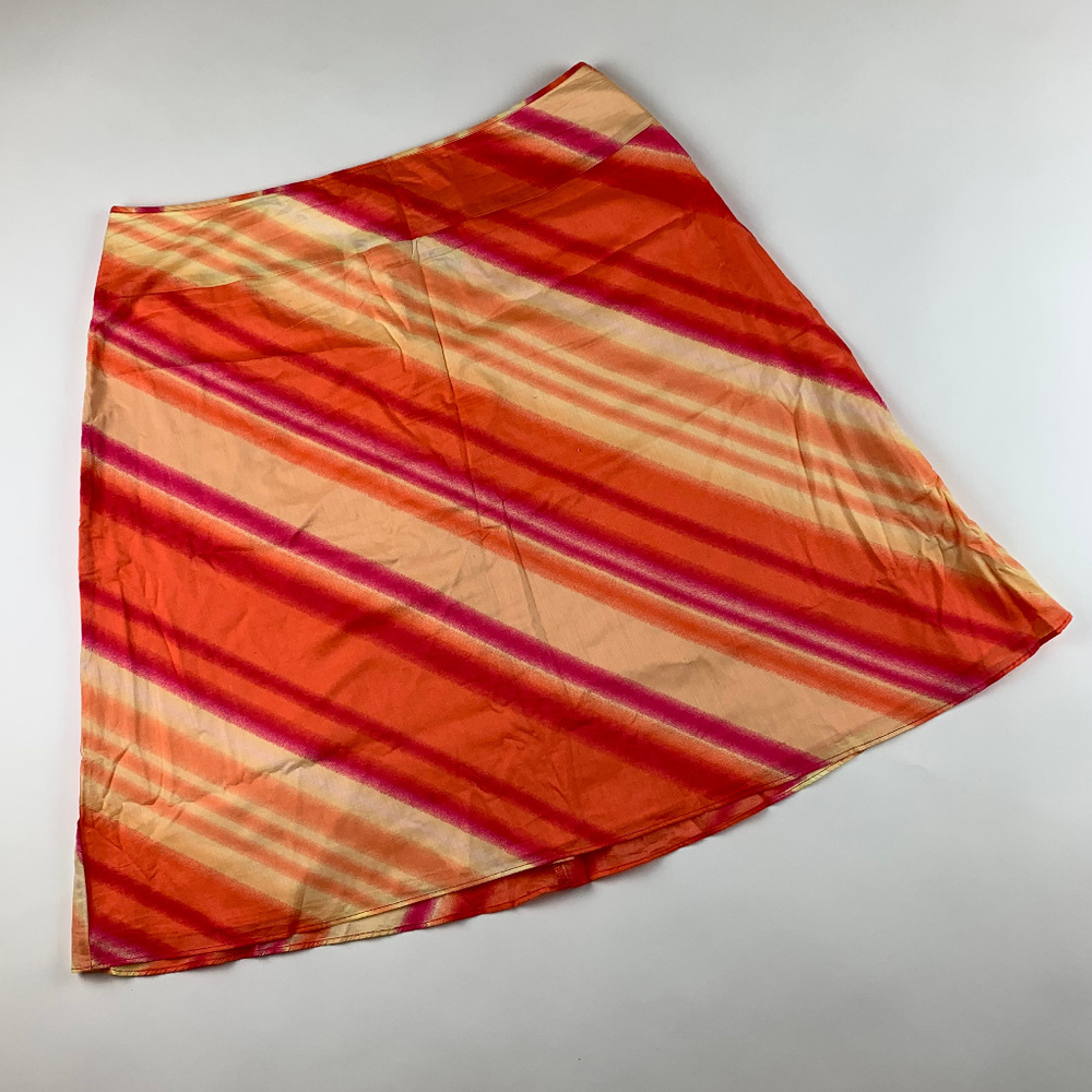 🔥New York & Company Skirt Striped Size 14